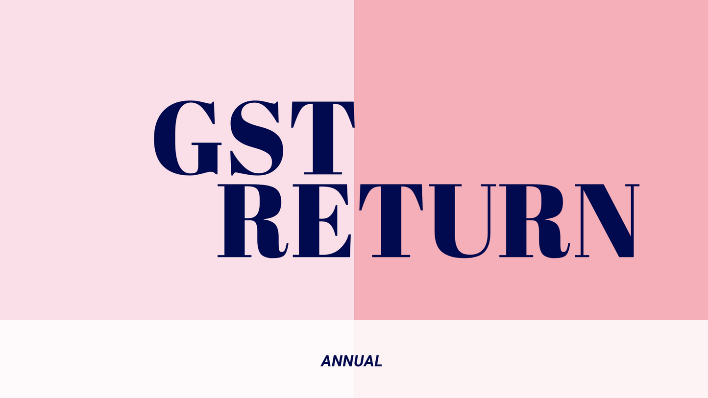 File GST Annual Return (GSTR-9) – Expert Service at ₹1499 | Radha Consultancy