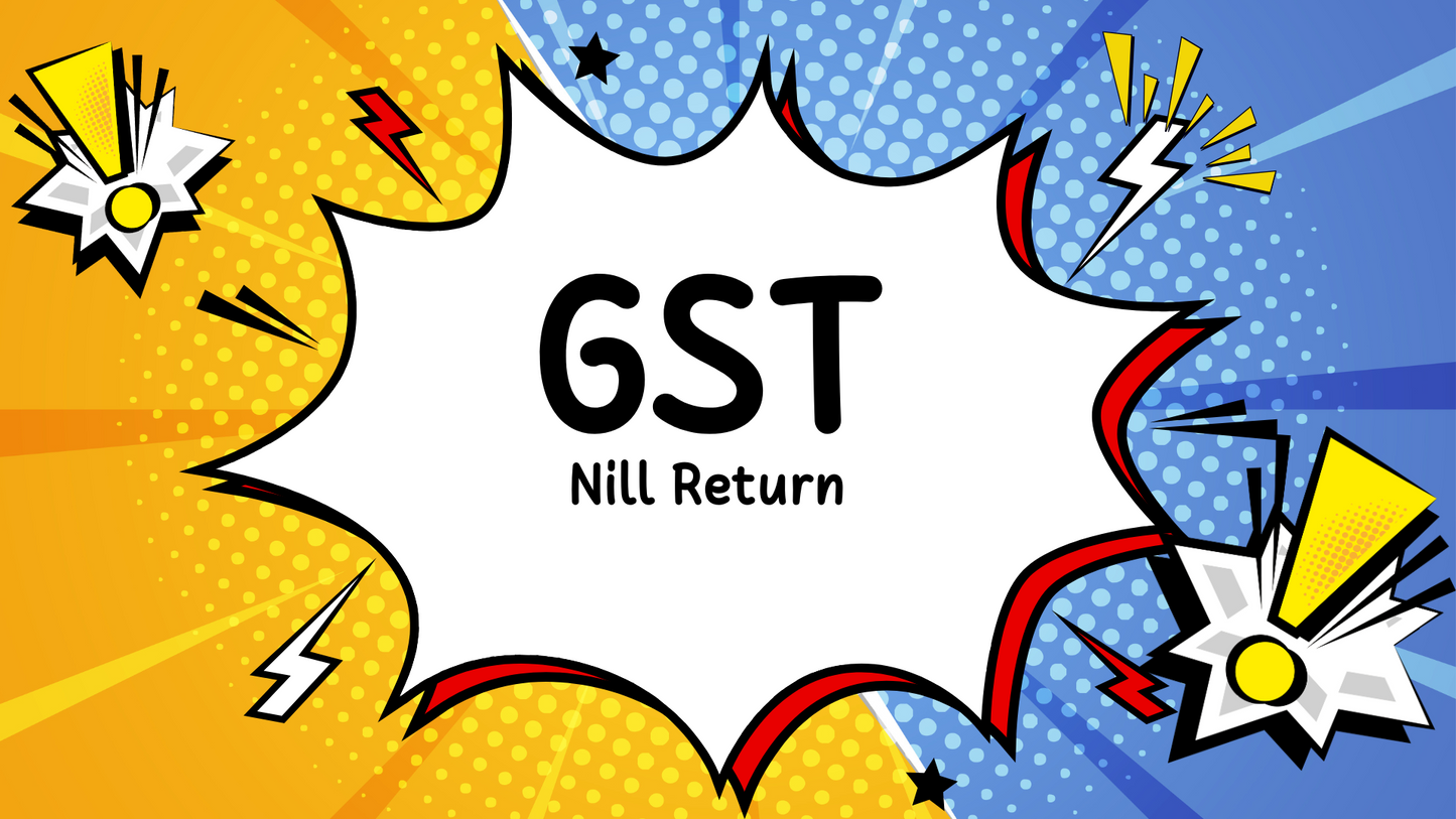 GST Nil Return Filing Online – Quick Filing at ₹399 | Radha Consultancy
