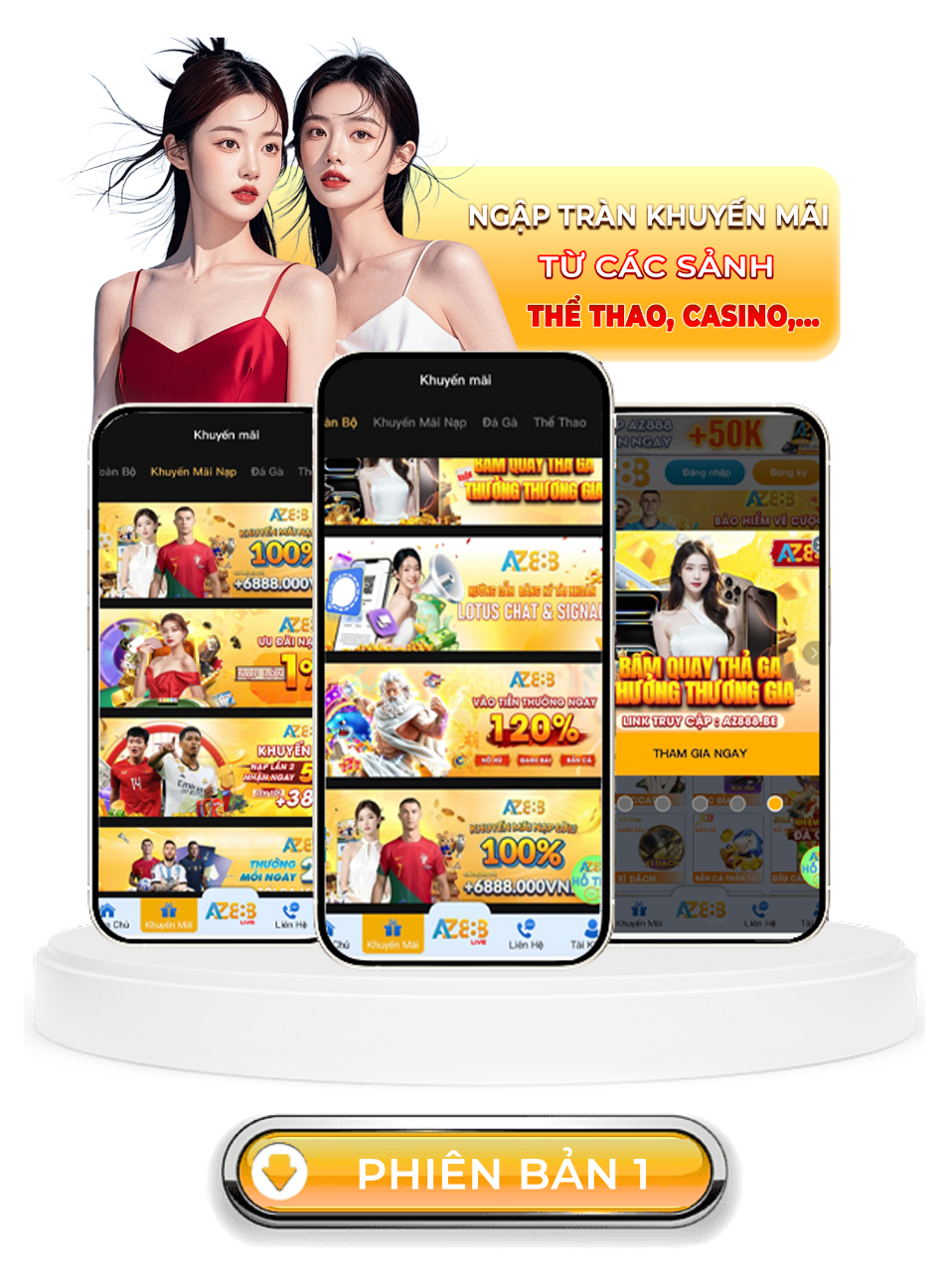 Hướng dẫn đăng ký và tải app az888
